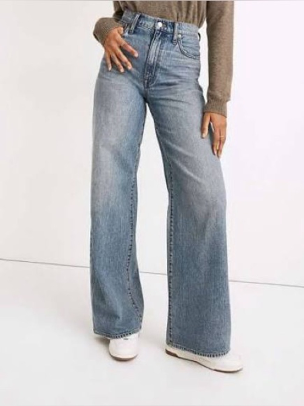 madewell super wide leg jeans Sz 26